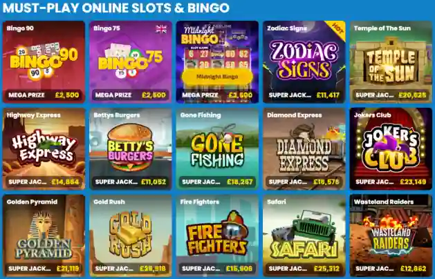happy tiger bingo games